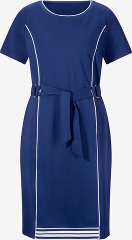 Robe heine en bleu : devant