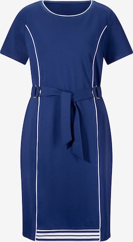 Robe heine en bleu : devant