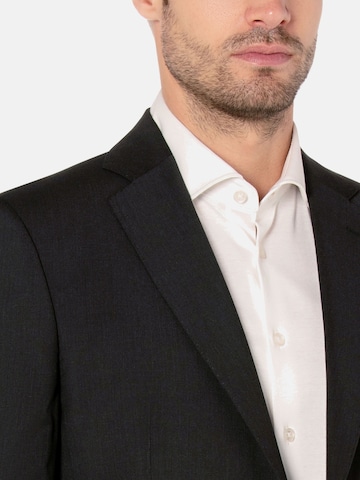 Coupe slim Costume 'Romeo Nero' BENVENUTO en gris