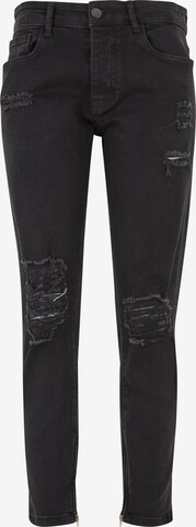 Skinny Jeans di 2Y Premium in nero: frontale