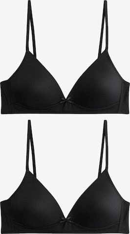 juoda Next Trikampė Liemenėlė: priekis