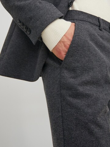 JACK & JONES Regular Trousers with creases 'Winter' in Grey