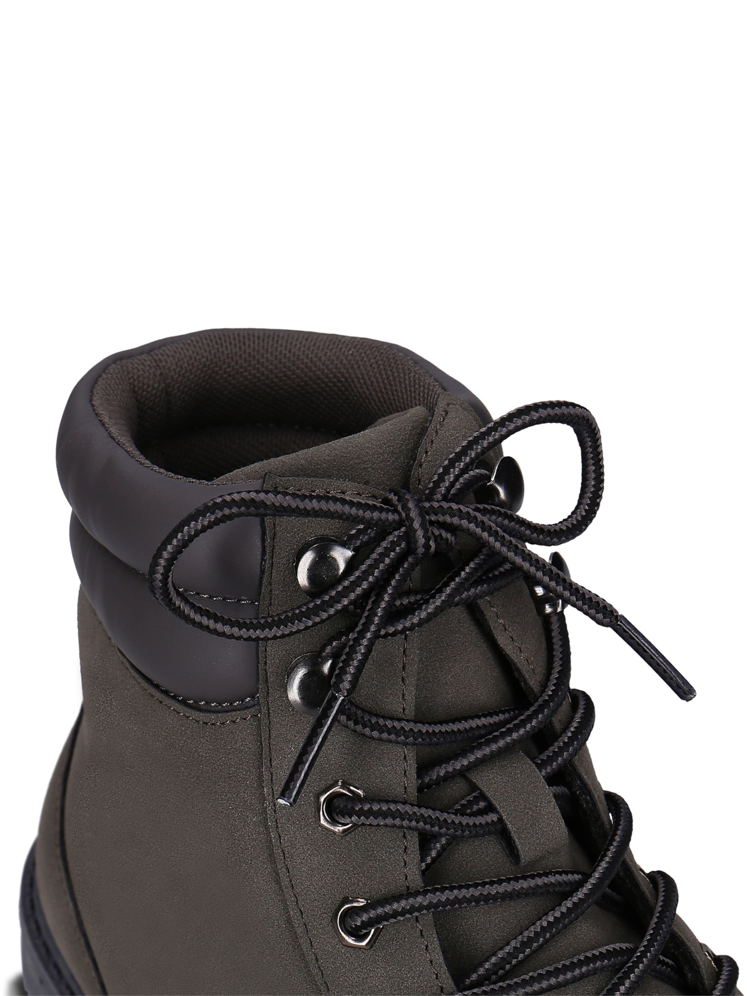 nae Vegan Shoes Šněrovací boty 'Adar Gre' – šedá