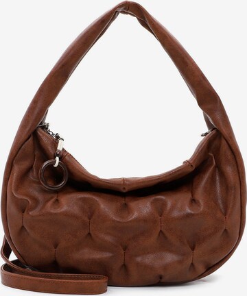 Emily & Noah Shoulder Bag 'Karlotta' in Brown: front