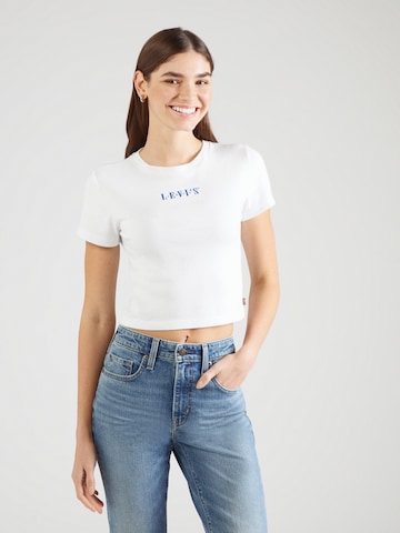 LEVI'S ® Koszulka 'Essential' w kolorze biały: przód