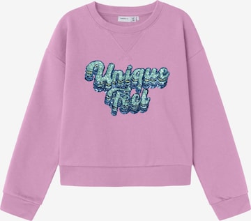 NAME IT Collegepaita 'LASANNE' värissä vaaleanpunainen: etupuoli