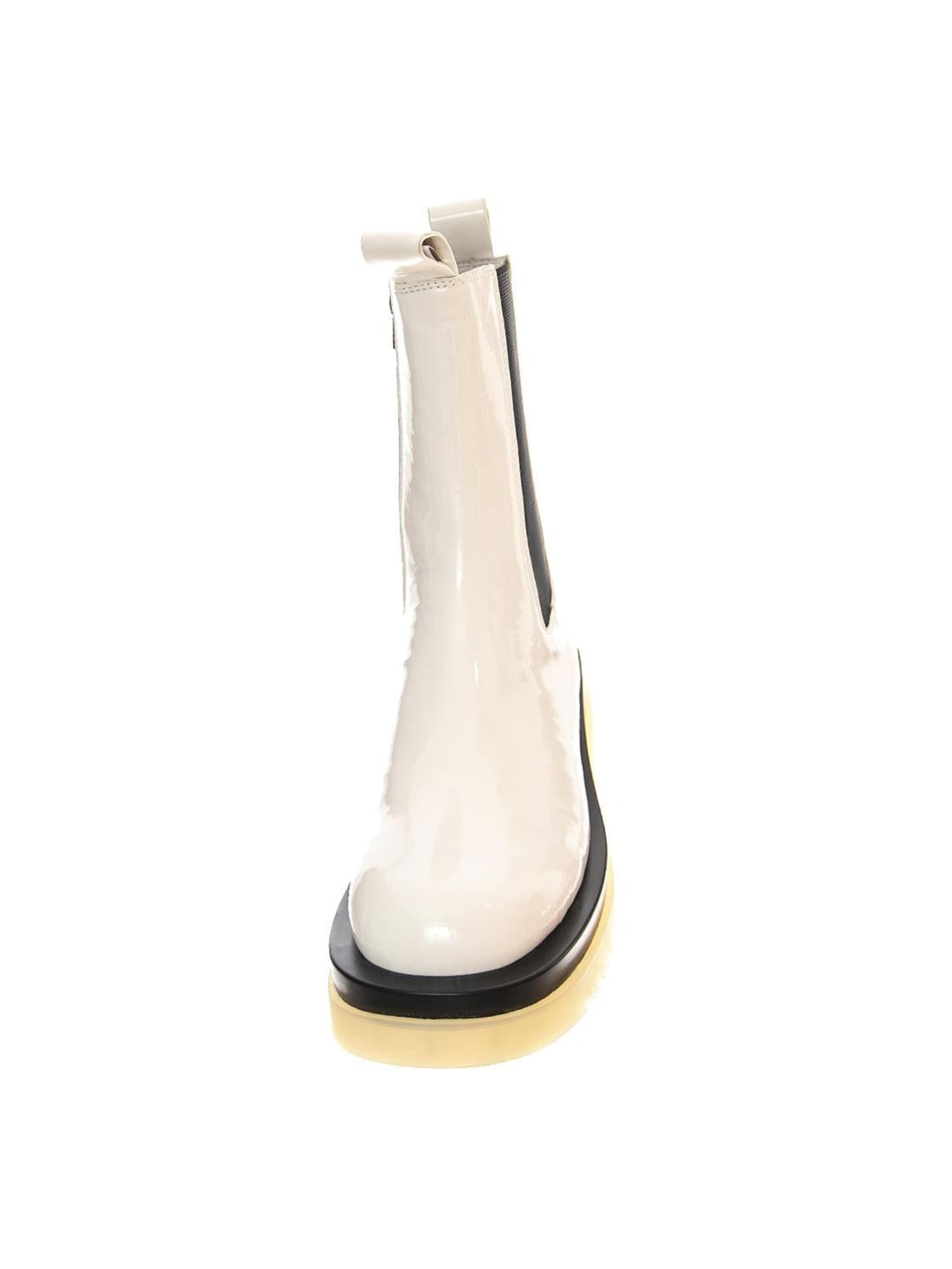 Jeffrey Campbell Laarzen 'Tanked-Cb' in Wit