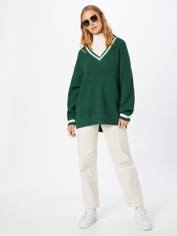 WEEKDAY Sweater 'North' in Green