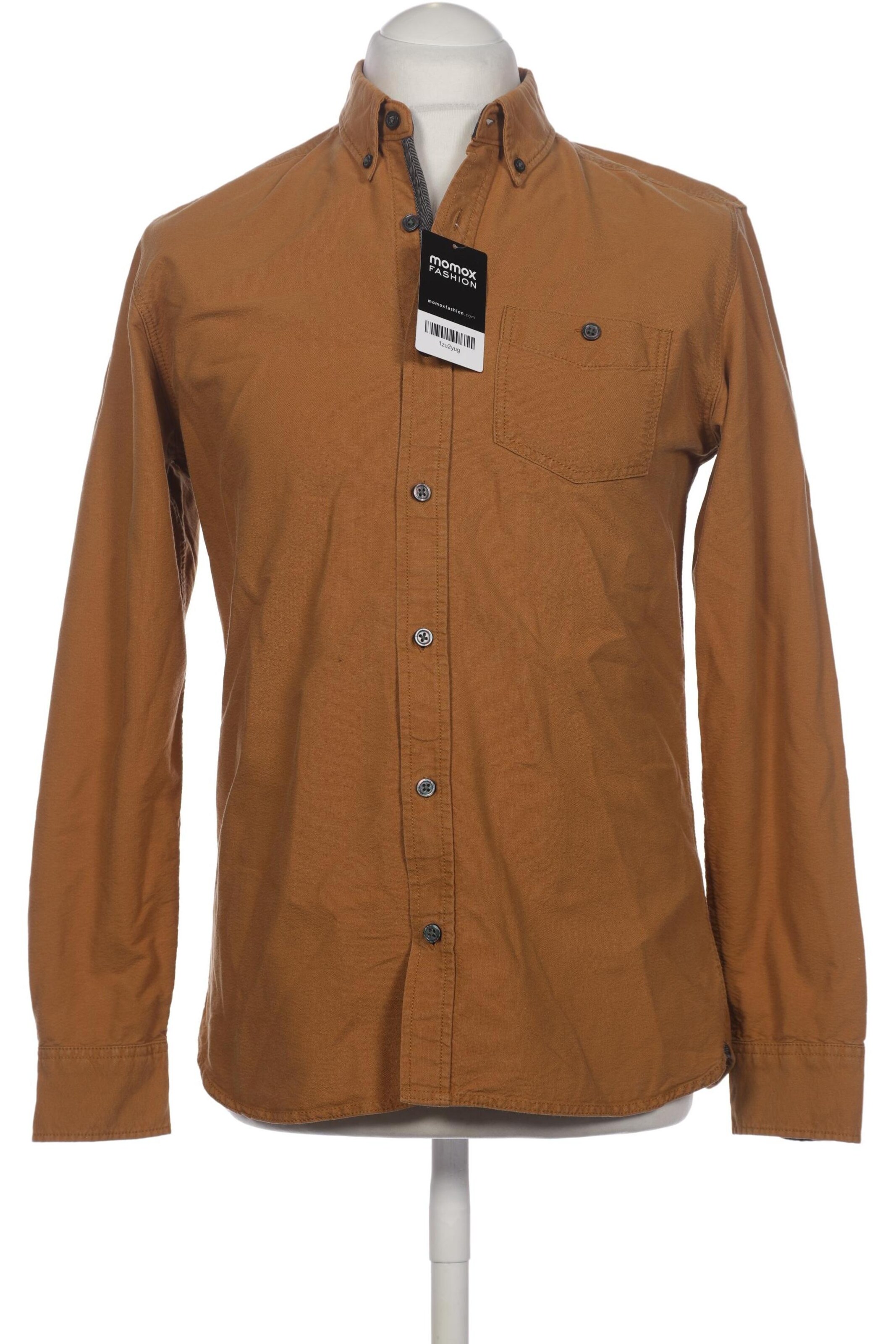Next Button Up Shirt in M in Orange: front
