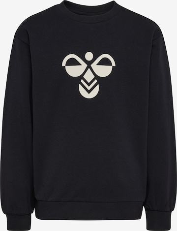Sweat Hummel en noir : devant