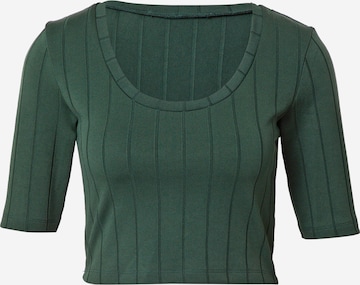 ABOUT YOU x MOGLI Тениска 'Ella' в зелено: отпред