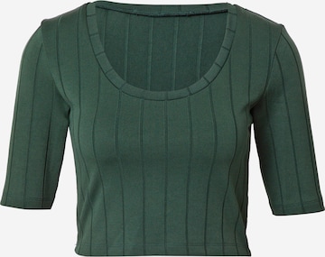 ABOUT YOU x MOGLI - Camiseta 'Ella' en verde: frente