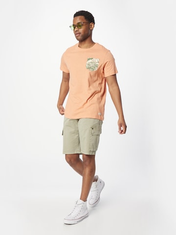 BLEND Shirt in Orange
