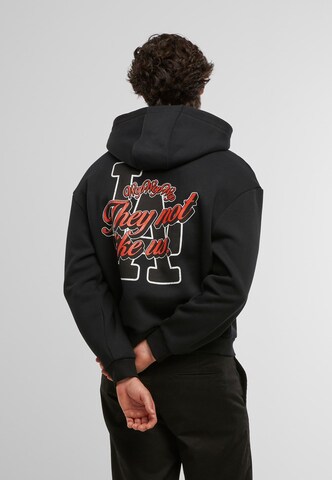 MJ Gonzales Sweatshirt 'Lone Hunter' in Zwart: voorkant