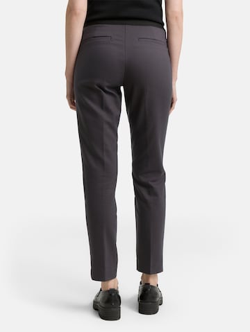 TOM TAILOR Slimfit Broek 'Mia' in Grijs