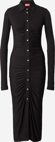 Robe-chemise 'ARTEMIS' DIESEL en noir : devant