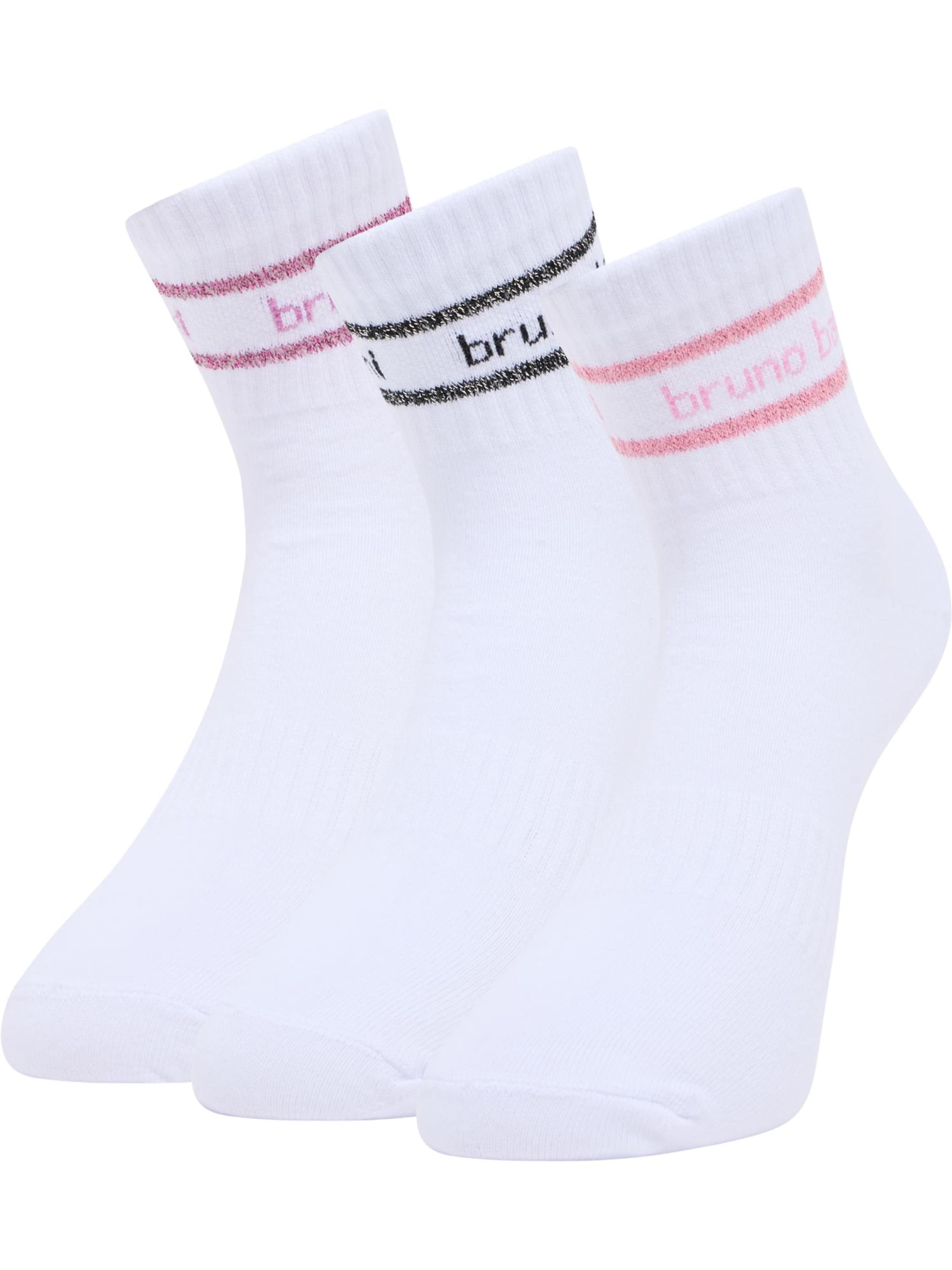 Bruno Banani Socken 'Donaldson' in Weiß: Vorderseite