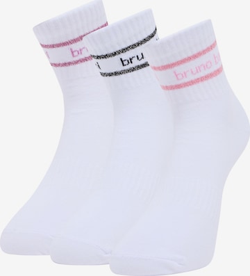 Bruno Banani Socks 'Donaldson' in White: front