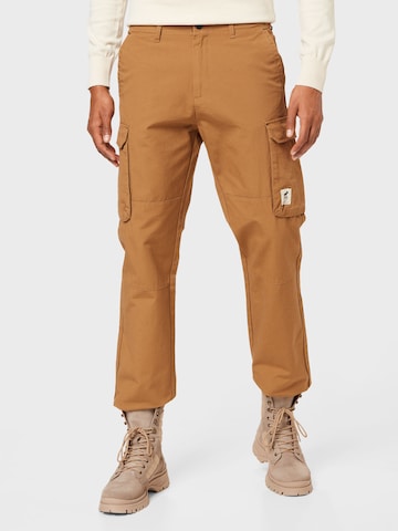 Fat Moose Cargo Pants in Brown: front