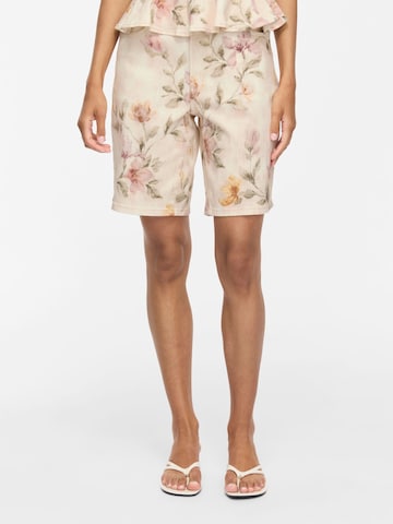 VILA - regular Vaquero 'VIChia' en beige: frente