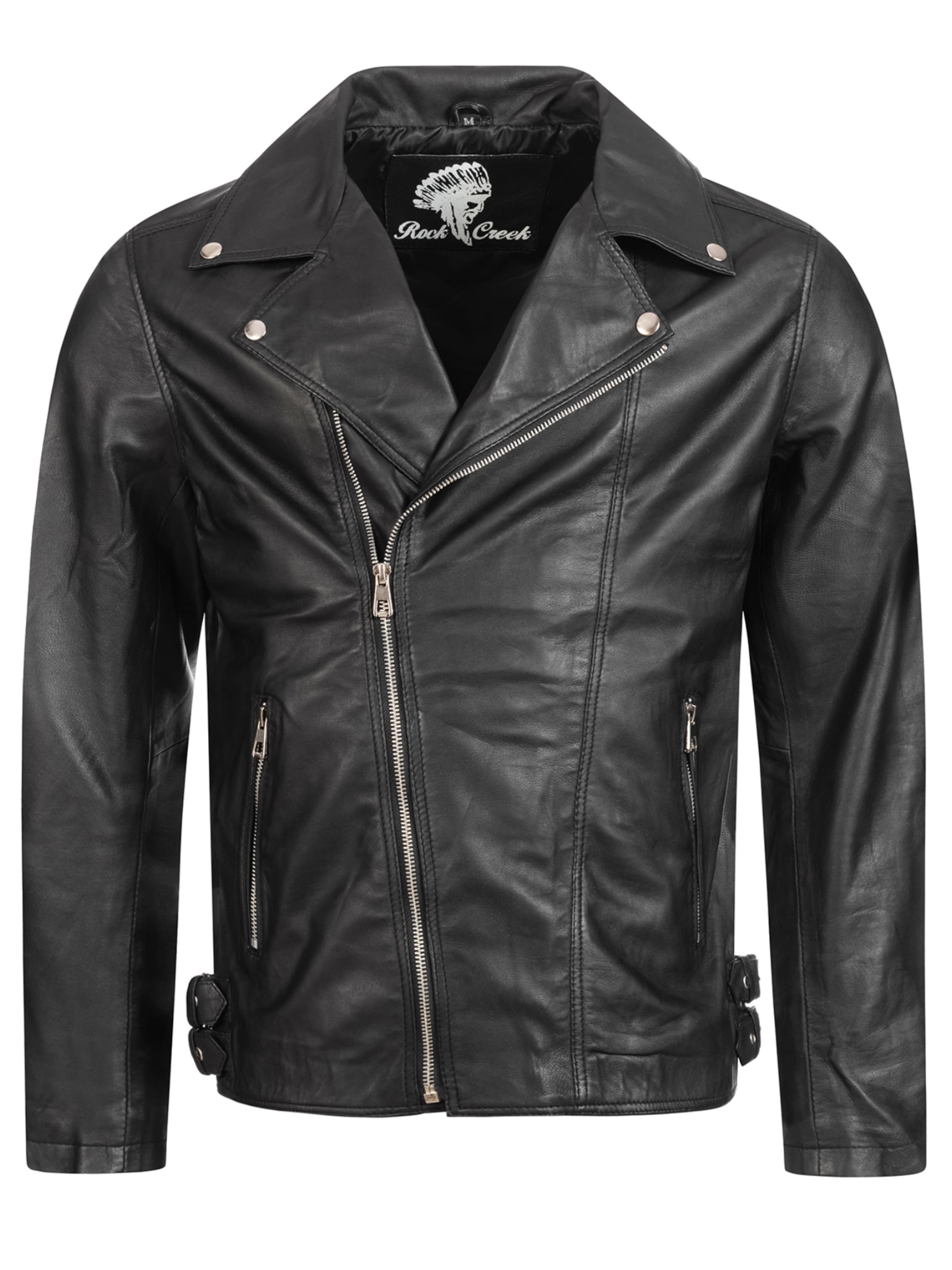 Rock Creek Jacke in Schwarz: Vorderseite