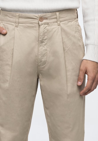 JACK & JONES Bő szár Élére vasalt nadrágok 'JPSTBILL FREDERIKSBERG' - barna