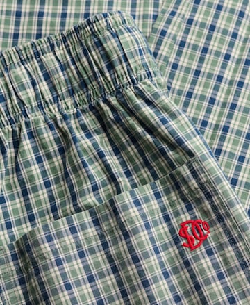 Superdry & Co Wide Leg Hose in Grün