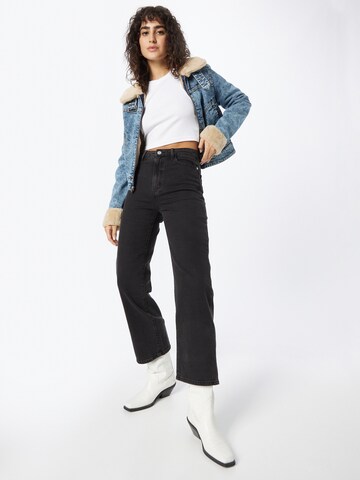 Lindex Loosefit Jeans 'Hanna' in Zwart