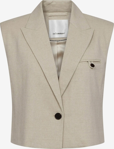 co'couture Vest ' LeenaCC Linen ' in L in beige, Produktansicht
