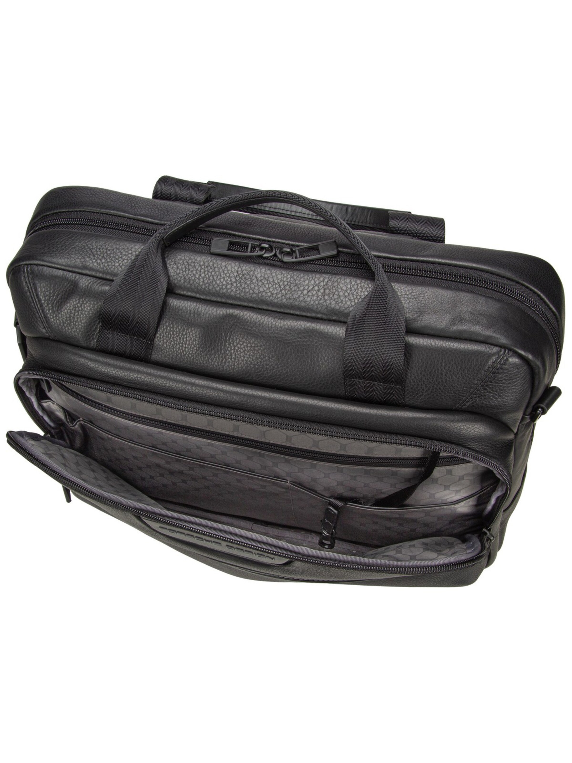 Porsche Design Document Bag ' Roadster Evo ' in Black