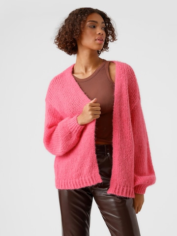 VERO MODA - Cárdigan 'MAYBE' en rosa: frente