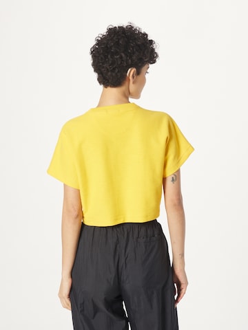 ADIDAS SPORTSWEAR Performance Shirt 'Lounge Terry Loop ' in Yellow