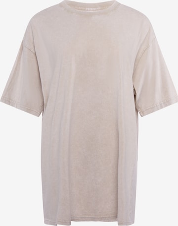 myMo ROCKS Shirt in Beige: front