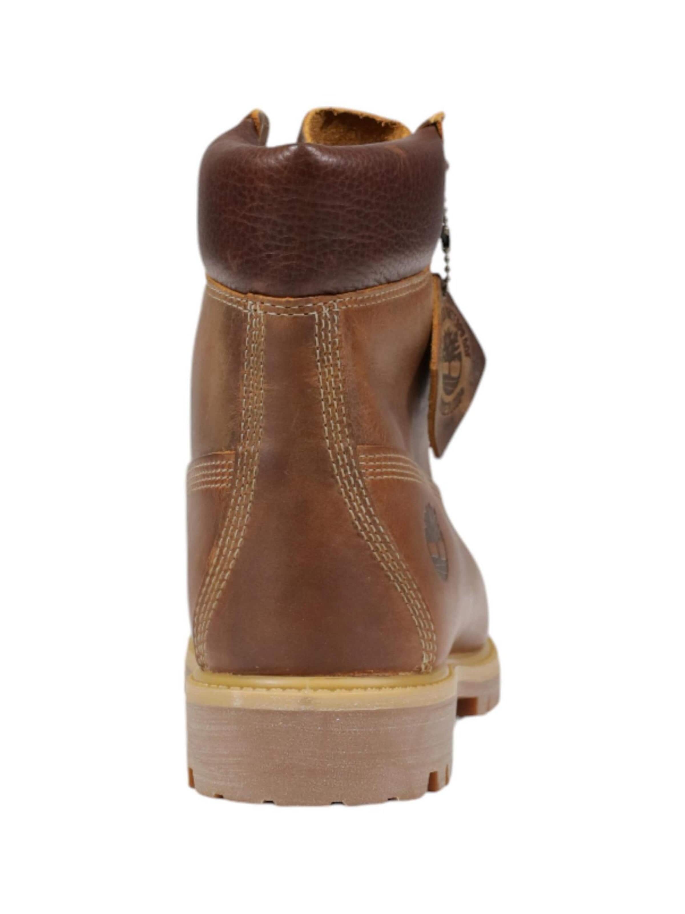 TIMBERLAND Stövel med snörning i brun