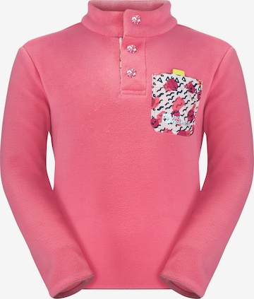 Pull de sport JACK WOLFSKIN en rose : devant