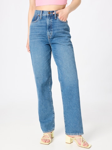 Madewell Loosefit Jeans i blå: framsida