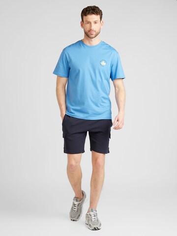 T-Shirt 'FAST' JACK & JONES en bleu