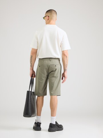 Regular Pantalon chino LERROS en vert : derrière