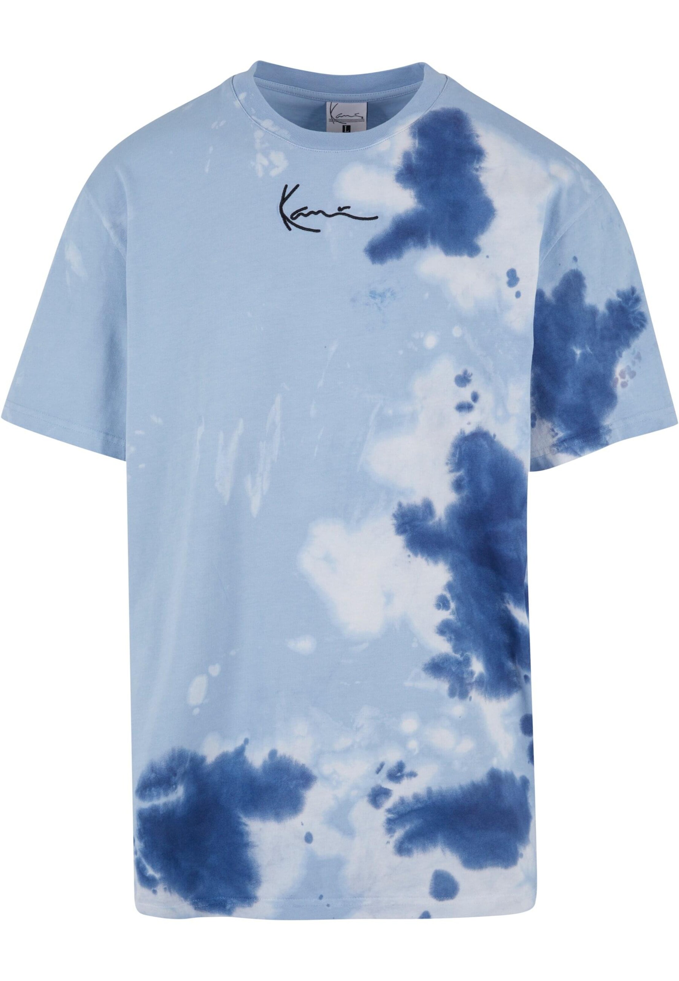 Karl Kani Shirt in Blauw: voorkant