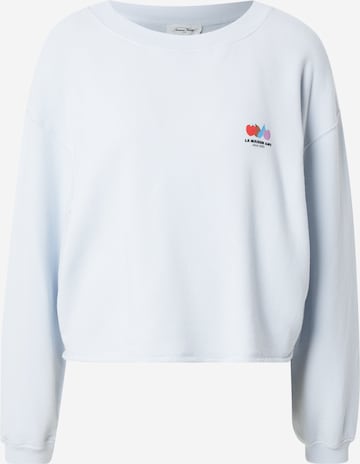 AMERICAN VINTAGE Μπλούζα φούτερ σε μπλε: μπροστά