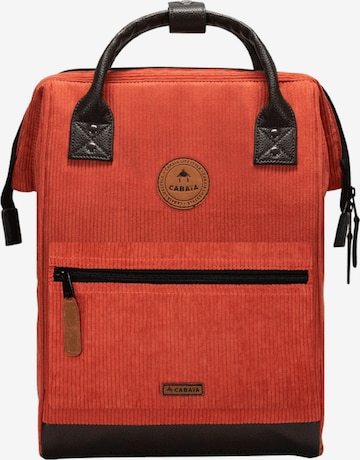 Cabaia Rucksack 'Adventurer' in Orange: predná strana