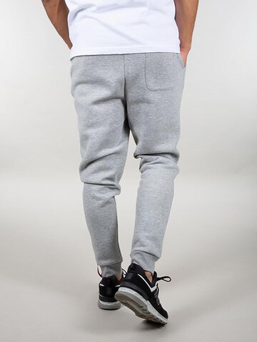 ALPHA INDUSTRIES Regular Pants 'Basic AI' in Grey