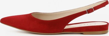 EVITA Slingback Pumps in Red