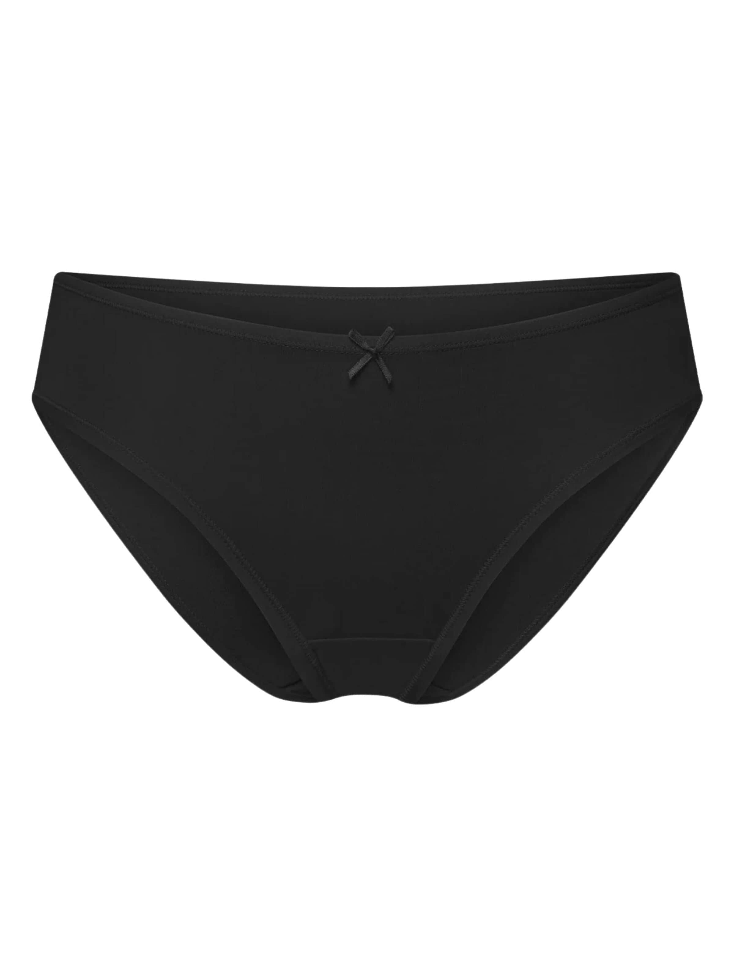 cfab (formerly creamy fabrics) Slip 'Basic Cotton Slip'‌‌‌‌‌‌‌‌‌‌ in Schwarz: Vorderseite
