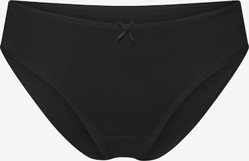 cfab (formerly creamy fabrics) Trosa 'Basic Cotton Slip' i svart: framsida