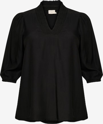 KAFFE CURVE Blouse 'Dania' in Black: front