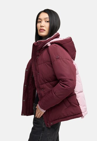 MARIKOO Winter jacket 'Omariaa 16' in Red