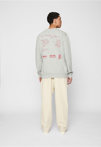 MT Men Sweatshirt 'Cash Only' in Grey