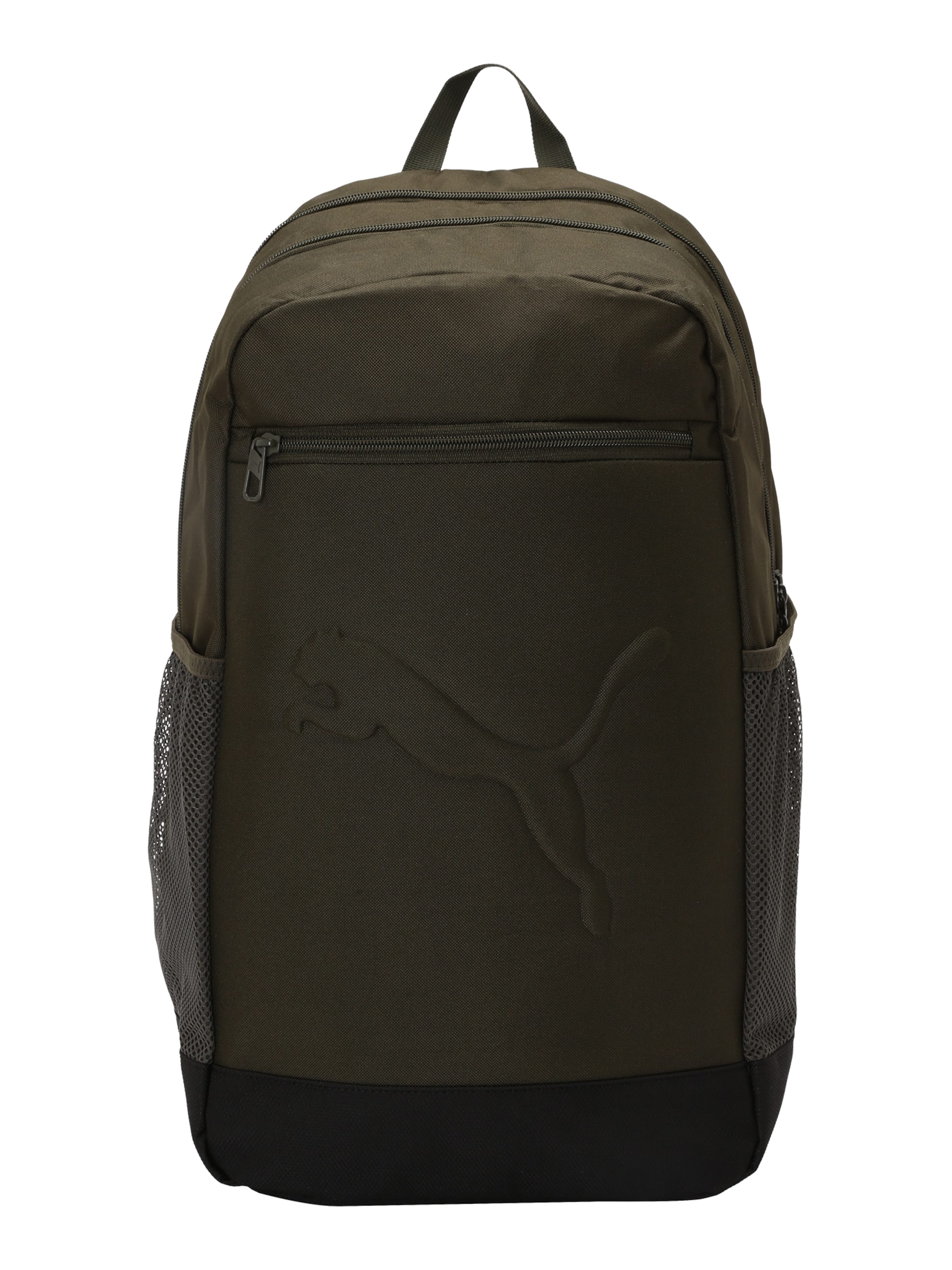 PUMA - Mochila 'Buzz' en verde: frente