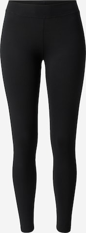 Skinny Leggings de la CALIDA pe negru: față